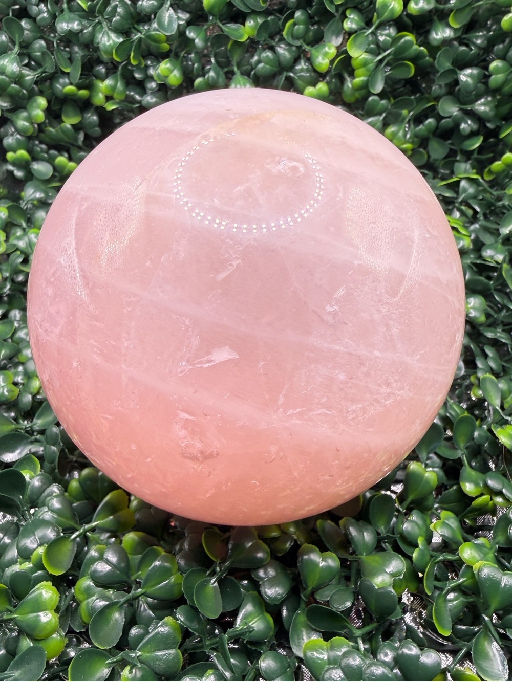 4.2 lb Rose Quartz Sphere - Picture 4 of 5